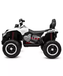 Kinder ATV Elektrische Quad Bike Wit/Rood - Speelgoed