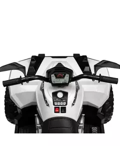 Kinder ATV Elektrische Quad Bike Wit/Rood - Speelgoed