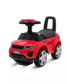 Felrode Loopauto SUV voor Jonge Kinderen met Rugleuning