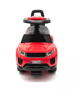 Rode Loopwagen - Luxe SUV Kinderauto met Stevige Wielen