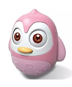 Schommelpinguïn Roze - Pluche Speelgoedfiguur
