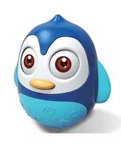 Schommeltoy Pinguïn Blauw - Ovaal Peuterspeelgoed
