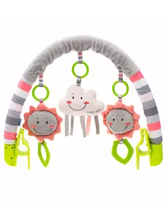 Kleurrijke speelboog met speeltjes - Zacht babyspeelgoed