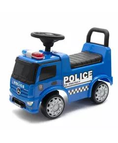 Mercedes Politie Kinderwagen met Lichtbalk en Wielen