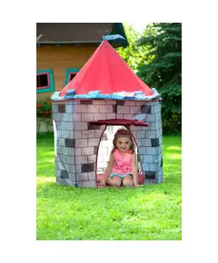 Kindertent Kasteel - Grijs Zwart - Speeltent