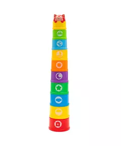 Stapelbekers met Kleurensymbolen - Peuterspeelgoed