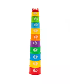Stapelbekers met Kleurensymbolen - Peuterspeelgoed