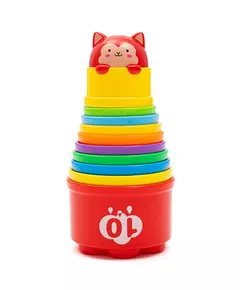 Stapelbekers met Kleurensymbolen - Peuterspeelgoed