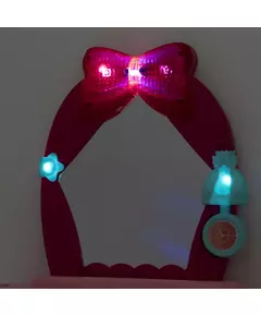 Kinderkaptafel Roze - Inclusief Accessoires & Spiegel