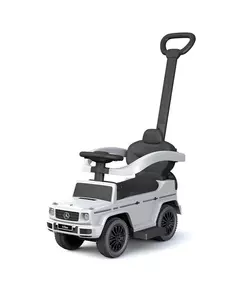Mercedes-Benz Witte G-Klasse - Duwstang Kinderauto