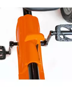 Go-kart Oranje met Comfortabel Zitje en Stevige Wielen