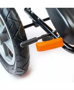 Go-kart Oranje met Comfortabel Zitje en Stevige Wielen