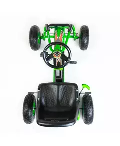 Felgroene Go-kart voor Kinderen - Sportief en Veilig