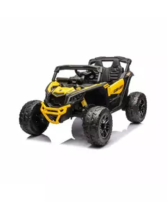 Can-Am Off-road Kinderbuggy - Geel/Zwart - Elektrisch