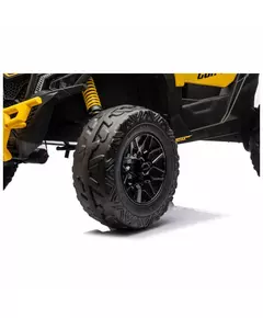 Can-Am Off-road Kinderbuggy - Geel/Zwart - Elektrisch