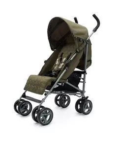 Kinderwagen Olijfgroen - Inklapbaar met Vijfpuntsgordel