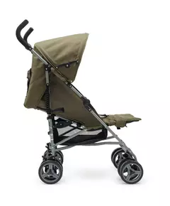 Kinderwagen Olijfgroen - Inklapbaar met Vijfpuntsgordel