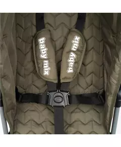 Kinderwagen Olijfgroen - Inklapbaar met Vijfpuntsgordel
