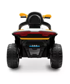 Kinderquad Elektrisch Wit/Oranje - Off-road Voertuig