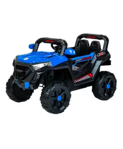 Elektrische Kinderauto Off-road 4x4 - Blauw - 2 persoons