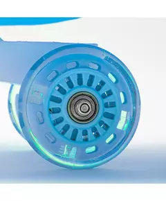 Wiggle Car Lichtblauw met LED - Stuur zonder pedalen