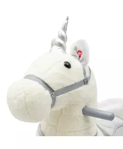 Unicorn Schommelpaard - Pluchen Eenhoorn met Melodie