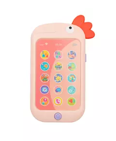 Roze Papegaai Speeltelefoon - Educatief Kinderspeelgoed