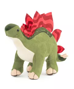 Pluche Stegosaurus Knuffel - Groene Dino 38 cm