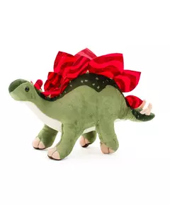 Pluche Stegosaurus Knuffel - Groene Dino 38 cm