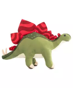 Pluche Stegosaurus Knuffel - Groene Dino 38 cm