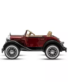 Classic Jaren 30 Speelgoedauto - Bordeauxrood Retro