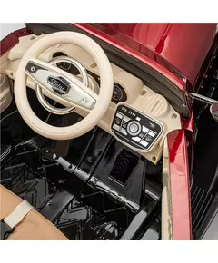 Classic Jaren 30 Speelgoedauto - Bordeauxrood Retro