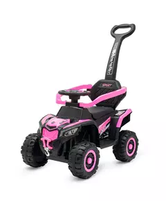 Roze Quad Speelgoedvoertuig met Handvat voor Kinderen