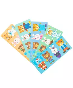 Montessori Houten Dierenpuzzel - Kleurrijk Speelgoed