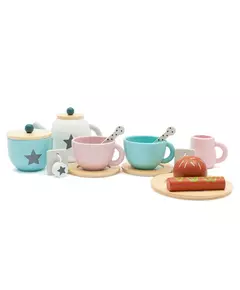 Montessori Houten Theeset met Kopjes en accessoires