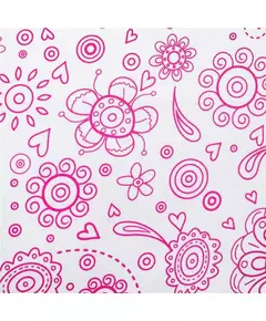 Poppenwagen 2-in-1 Retro Roze Lichtgewicht Metalen Frame