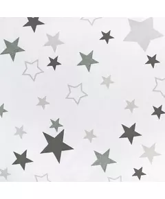Luxe Babynestje Sterrenpatroon Grijs met Dekentje