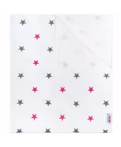 Flanellen luiers - Sterrenpatroon - 100% Katoen