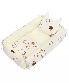 Multifunctioneel Babynestje met Kussen en Dekentje