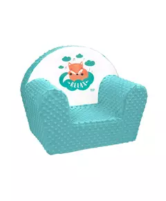 Kinderstoeltje Mintgroen - Schattige vos - Comfortabel