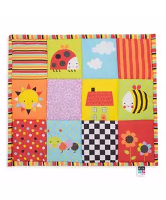 Kleurrijk Babykleed - Patchwork - Comfortabel Speelkleed