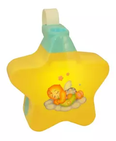 Muziek projector ster - baby nachtlamp met melodieën