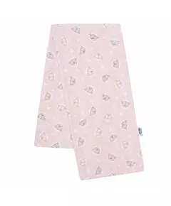 Hydrofiele Luier 70x80 cm - Roze met Beertjesprint