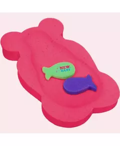 Foam Badzitje - Rood met Beertje - Comfortabel & Veilig