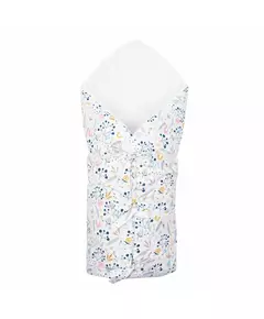 Klassieke Wikkeldoek met Kraalpatroon - Cranberrykleur