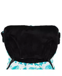 Winter voetenzak buggy - Blauw met capuchon & fleece