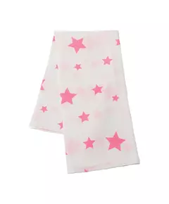 Katoenen Luiers 70x70 cm - 4 Stuks - Roze met Stippen