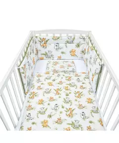 3-delige Baby Beddenset 100x135 cm - Jungleprint