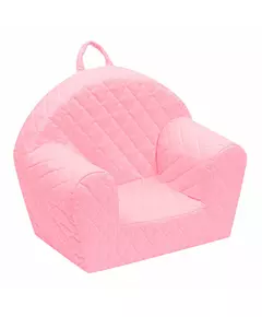 Luxe Roze Velvet Kinderstoel voor Meubels