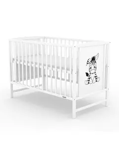 Babybedje BEA Zebra White - Kindermeubels & Geschenk